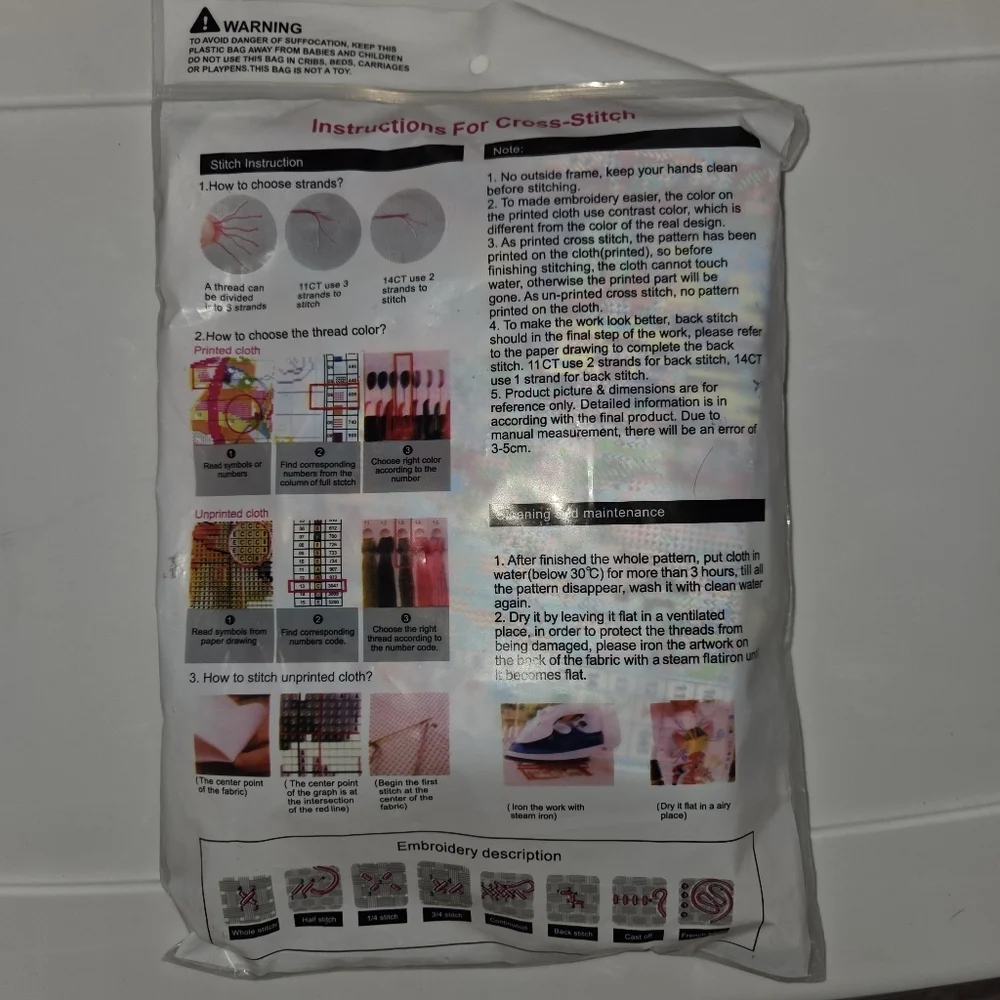 Funxyot Seaside Lighthouse Cross Stitch Kit - NEW